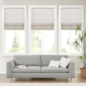 Light Filtering Cordless Roman Shade Natural 31x64"