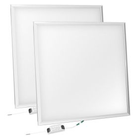 2Pcs Or 1Pcs 2FT X 2FT LED Panel Light Flat Ceiling Light 1 OR 3 Light Color Available Fedex Shipping (Option: 1Light Color Upgrade)