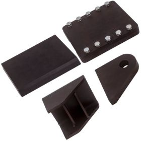 Slide Wedge Push Plate Rear Cylinder Mounting Set fit for Log Splitter 6 in Beam (Option: Default Title)